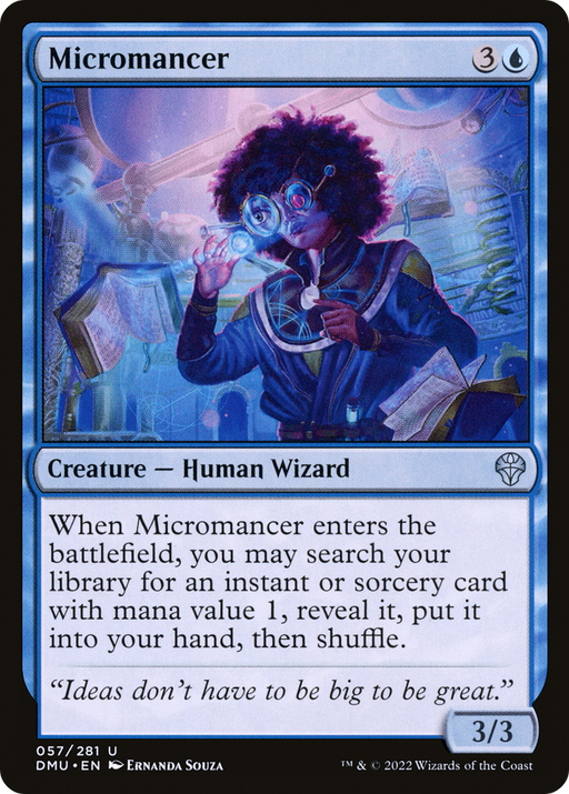 Micromancer (DMU-057) [Dominaria United] MTG Single Wizards of the Coast