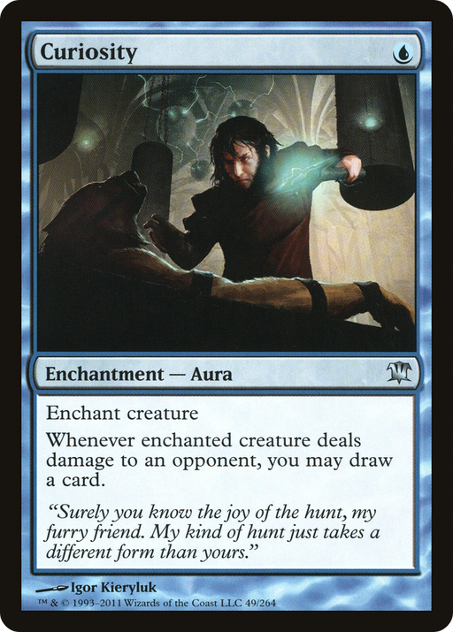 Curiosity (ISD-049) [Innistrad] MTG Single Wizards of the Coast