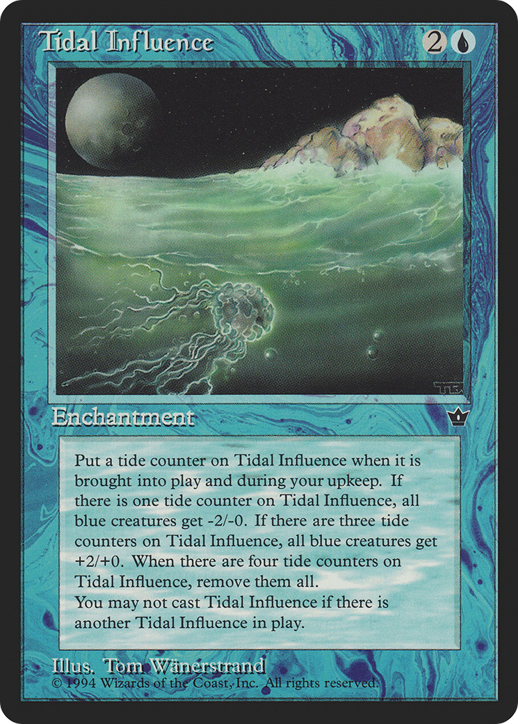 Tidal Influence [Fallen Empires] MTG Single Magic: The Gathering