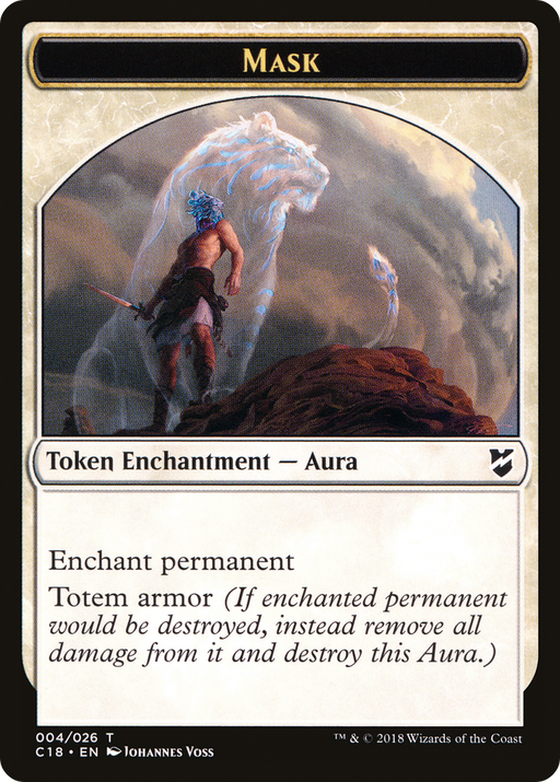 Mask (TC18-004) [Tokens] Commander 2018 Tokens MTG Single Wizards of the Coast