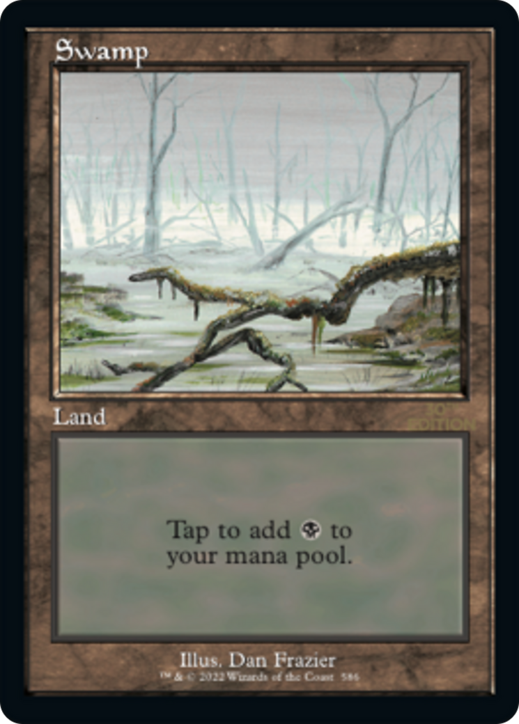 Swamp (30A-586) [30th Anniversary Edition] MTG Single Wizards of the Coast