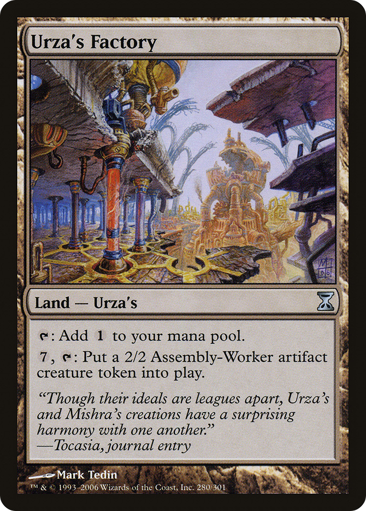 Urza's Factory (TSP-280) [Time Spiral] MTG Single Wizards of the Coast
