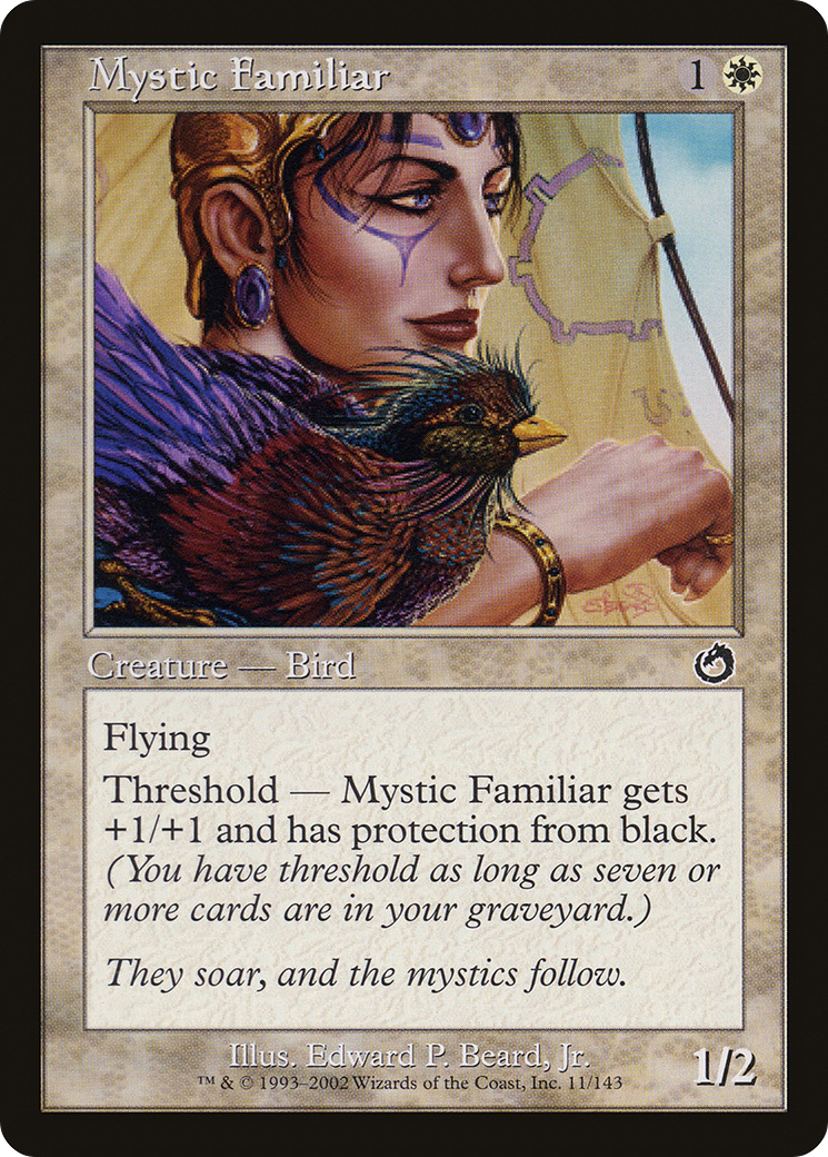 Mystic Familiar (TOR-011) [Torment] Foil MTG Single Wizards of the Coast