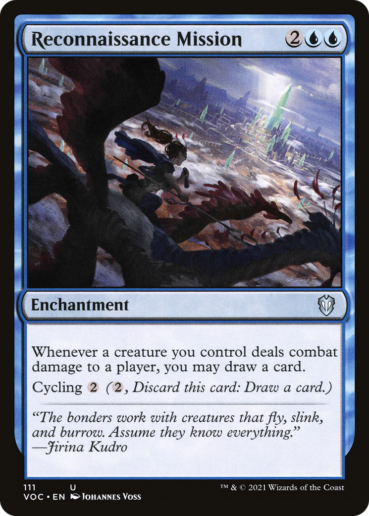 Reconnaissance Mission (VOC-111) [Crimson Vow Commander] MTG Single Wizards of the Coast