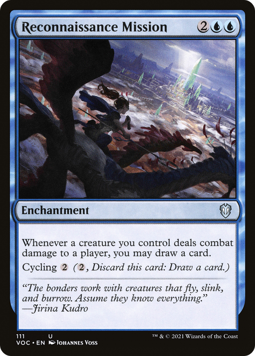 Reconnaissance Mission (VOC-111) [Crimson Vow Commander] MTG Single Wizards of the Coast