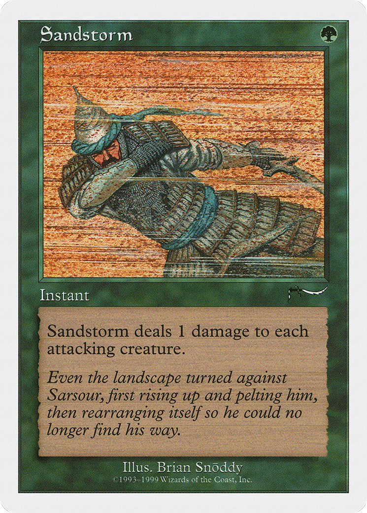 Sandstorm (BRB-064) [Misc] Battle Royale Box Set MTG Single Wizards of the Coast