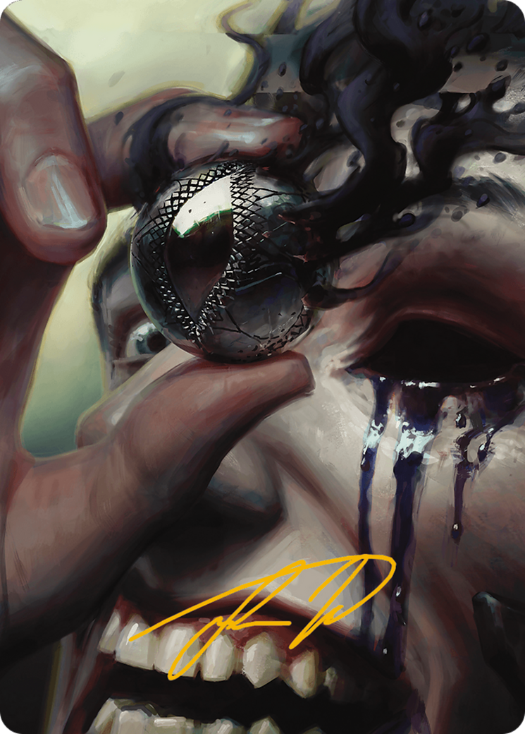 Jet Medallion Art Card (Gold-Stamped Signature) [Art Series] Modern Horizons 3 MTG Single Magic: The Gathering
