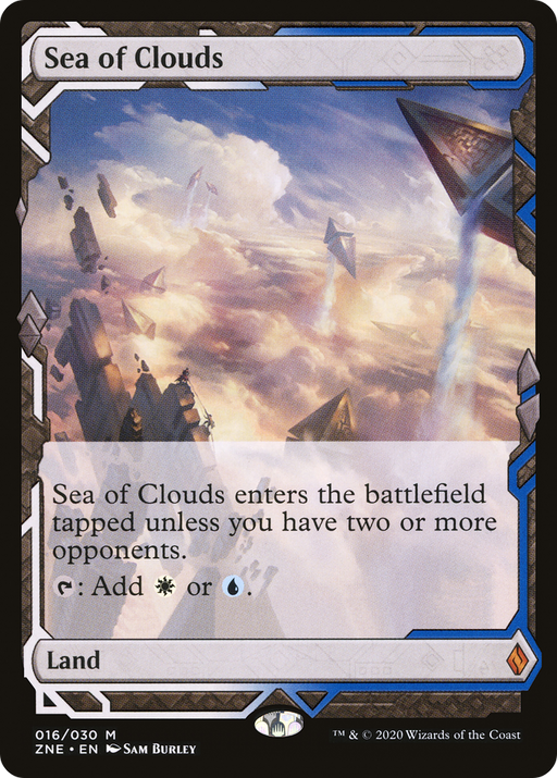 Sea of Clouds (ZNE-016) [Zendikar Rising Expeditions] MTG Single Wizards of the Coast