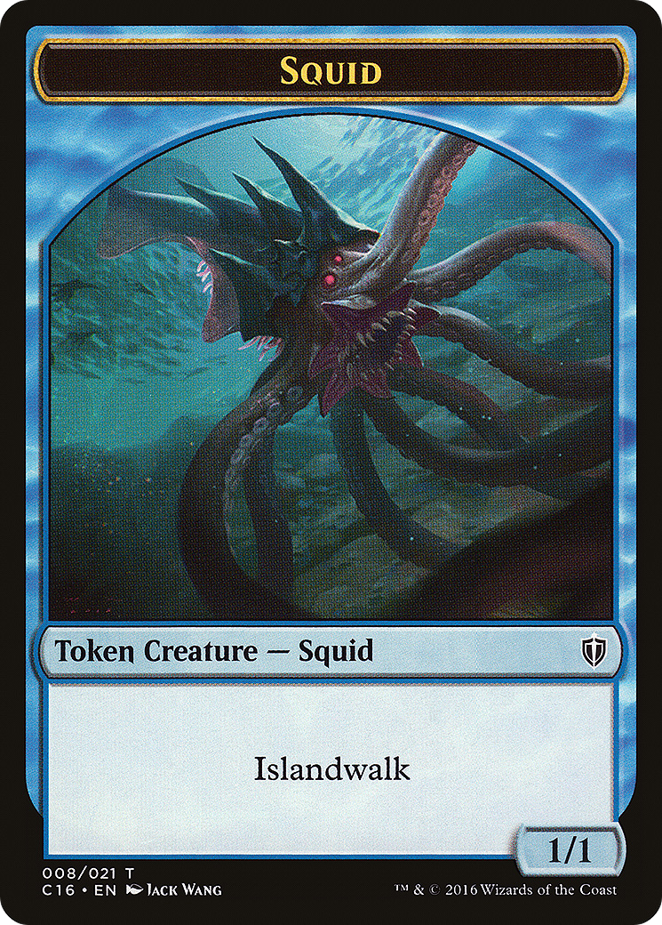 Squid (TC16-008) [Tokens] Commander 2016 Tokens MTG Single Wizards of the Coast