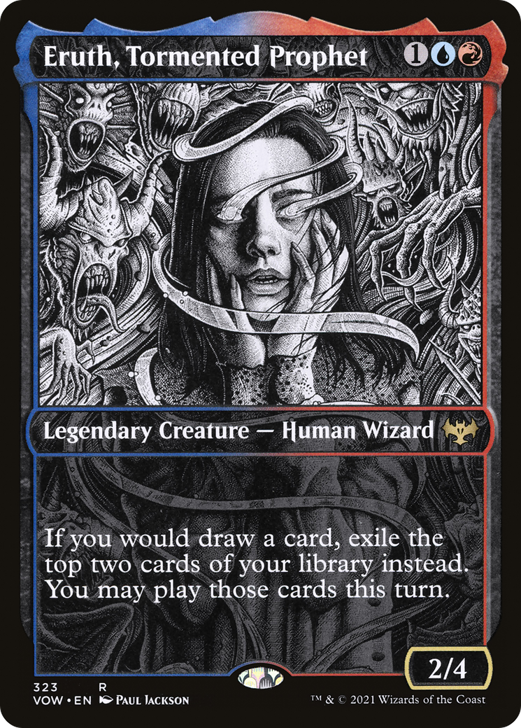 Eruth, Tormented Prophet (VOW-323) [Innistrad: Crimson Vow] (Showcase) MTG Single Wizards of the Coast