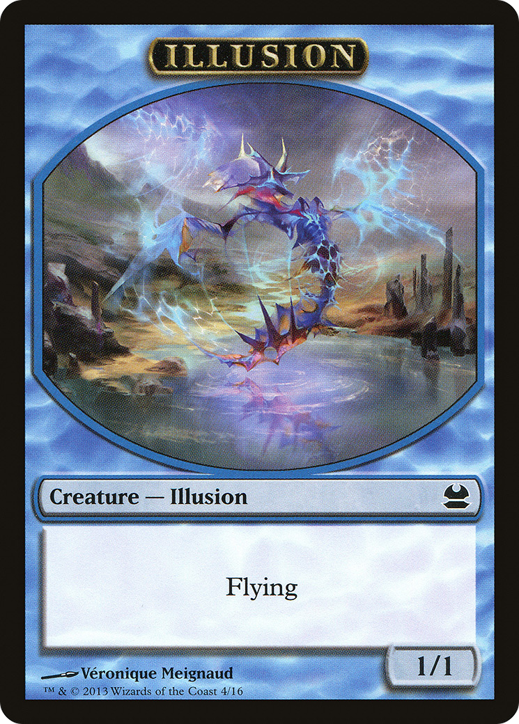 Illusion Token (MMA-004) [Tokens] Modern Masters Tokens MTG Single Wizards of the Coast