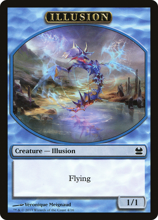 Illusion Token (MMA-004) [Tokens] Modern Masters Tokens MTG Single Wizards of the Coast