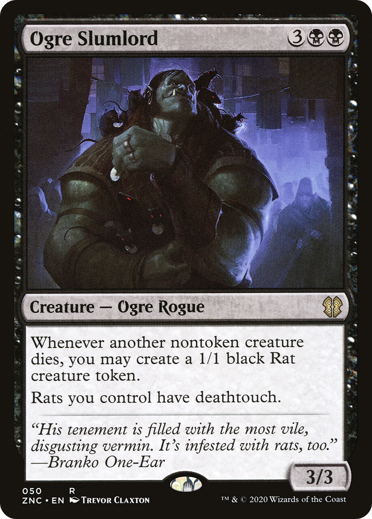Ogre Slumlord (ZNC-050) [Zendikar Rising Commander] MTG Single Wizards of the Coast