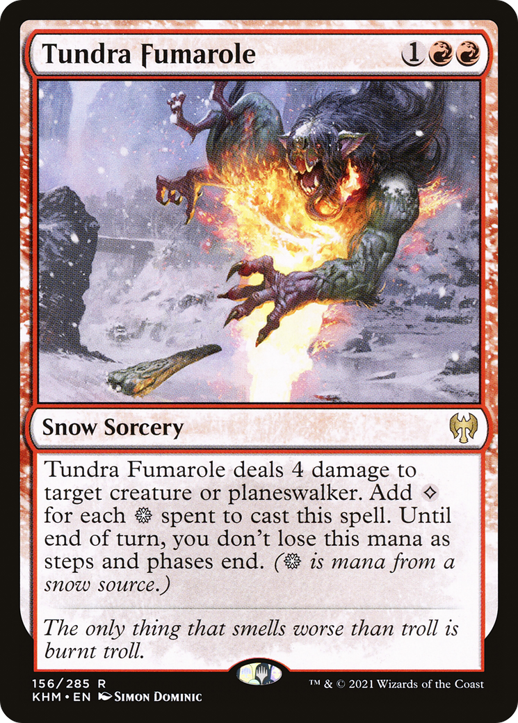 Tundra Fumarole (KHM-156) [Kaldheim] MTG Single Wizards of the Coast