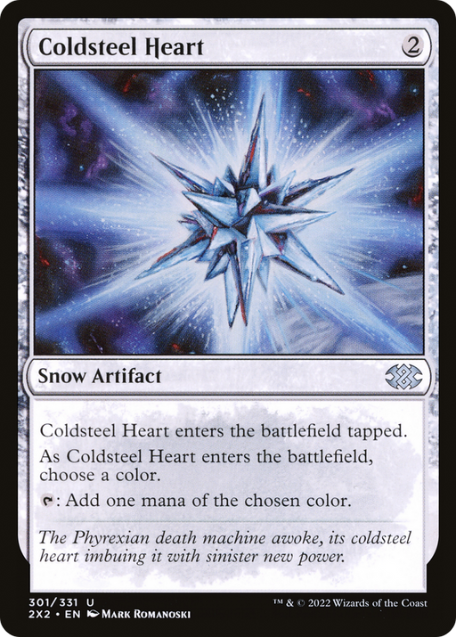Coldsteel Heart (2X2-301) [Double Masters 2022] MTG Single Wizards of the Coast