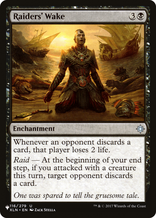 Raiders' Wake (LIST-XLN-116) [Mystery Booster] The List MTG Single Wizards of the Coast