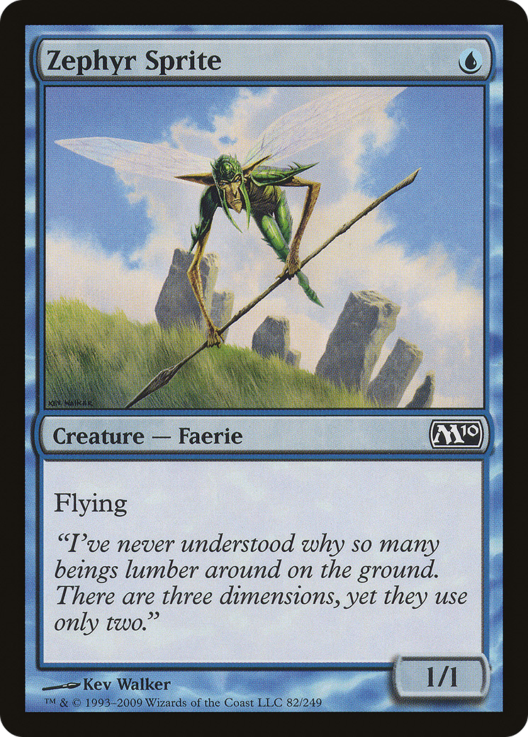 Zephyr Sprite (M10-082) [Magic 2010] MTG Single Wizards of the Coast