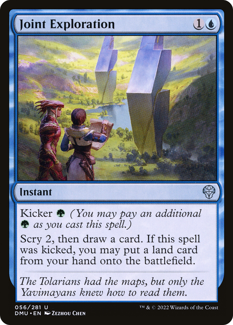 Joint Exploration (DMU-056) [Dominaria United] Foil MTG Single Wizards of the Coast