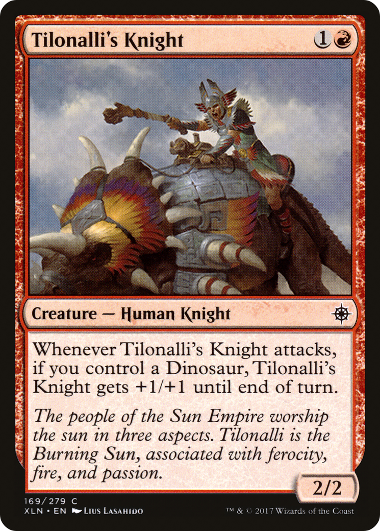 Tilonalli's Knight (XLN-169) [Ixalan] Foil MTG Single Wizards of the Coast