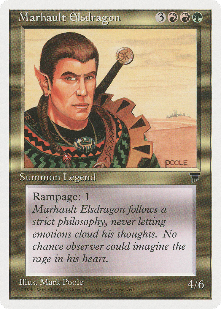 Marhault Elsdragon (CHR-079) [Chronicles] MTG Single Wizards of the Coast