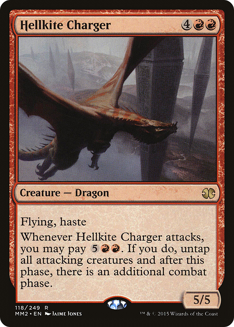 Hellkite Charger (MM2-118) [Modern Masters 2015] Foil MTG Single Modern Masters 2015