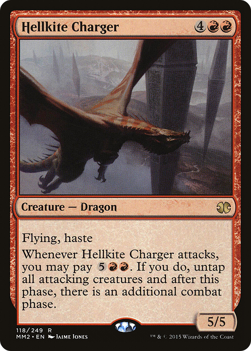 Hellkite Charger (MM2-118) [Modern Masters 2015] Foil MTG Single Modern Masters 2015
