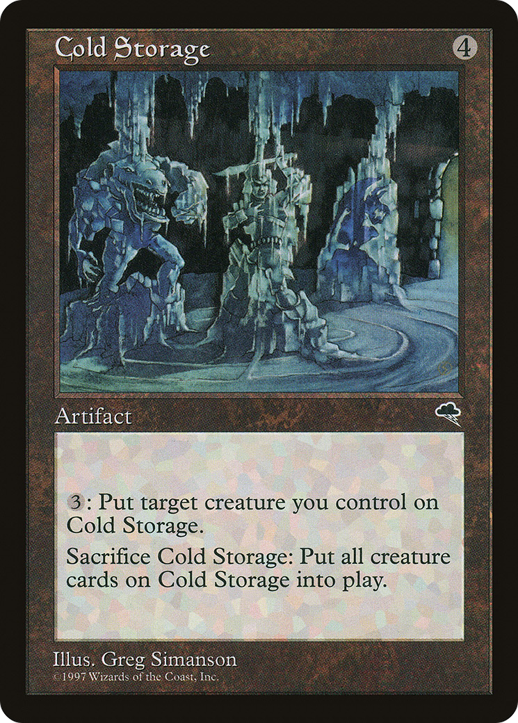 Cold Storage (TMP-280) [Tempest] MTG Single Wizards of the Coast