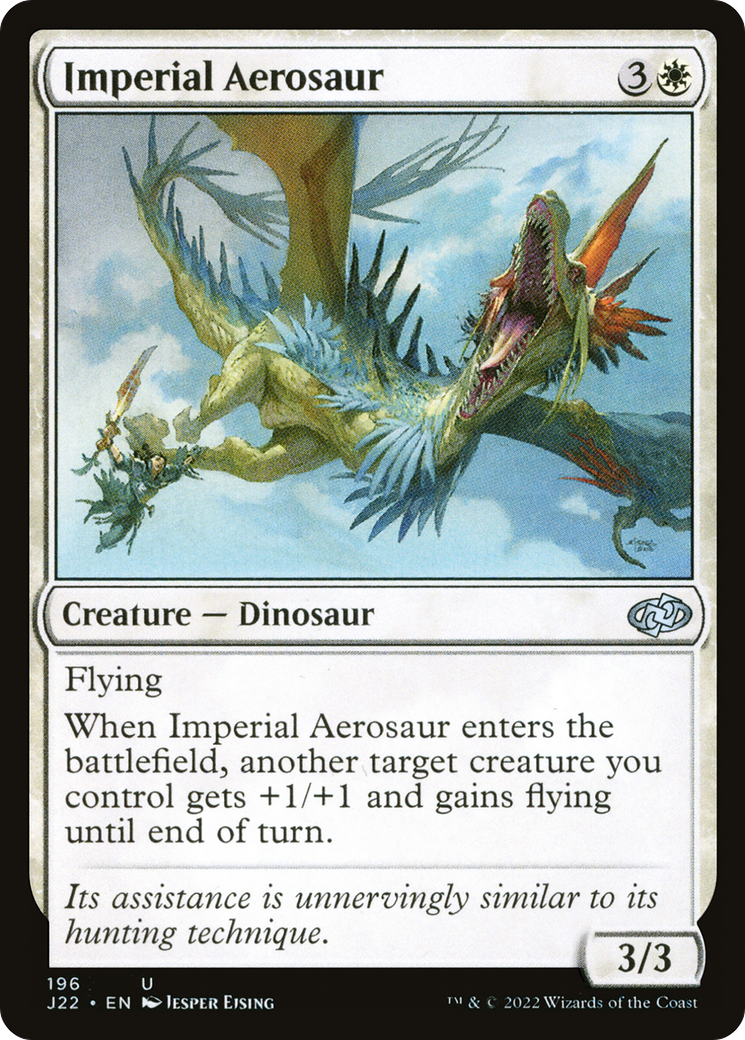 Imperial Aerosaur (J22-196) [Jumpstart 2022] MTG Single Wizards of the Coast