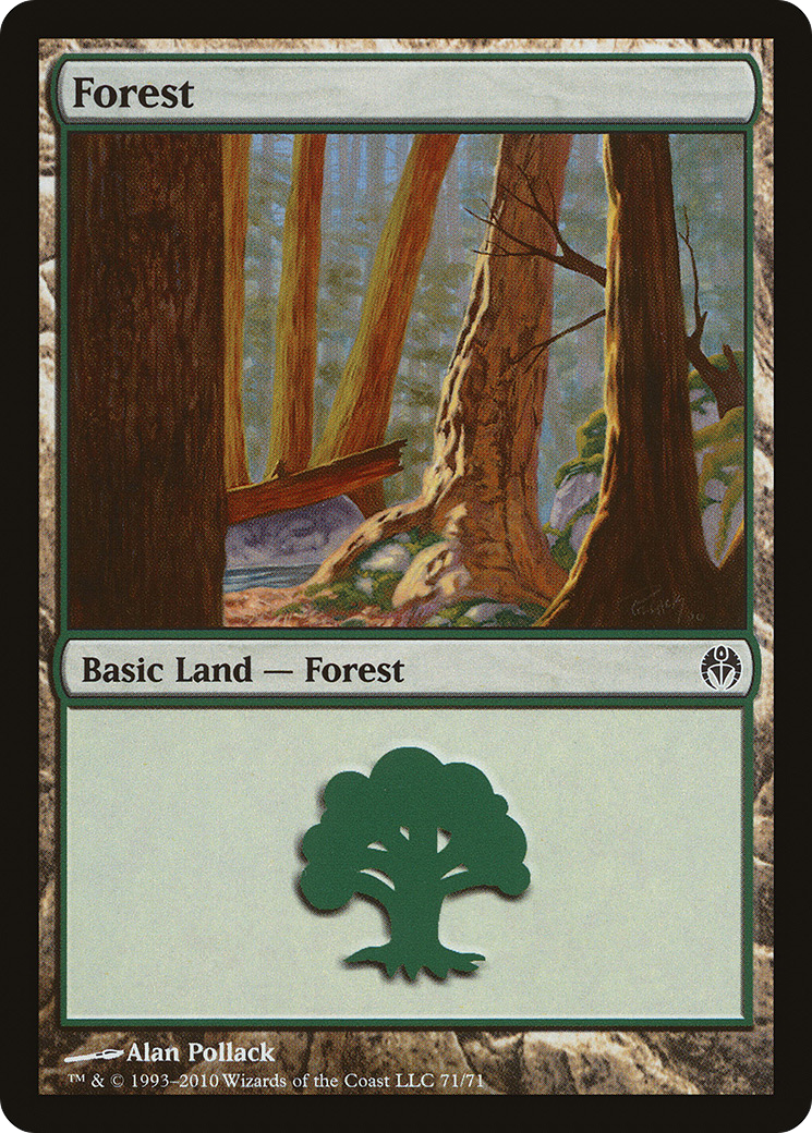 Forest (DDE-071) [Misc] Duel Decks: Phyrexia vs. the Coalition MTG Single Wizards of the Coast