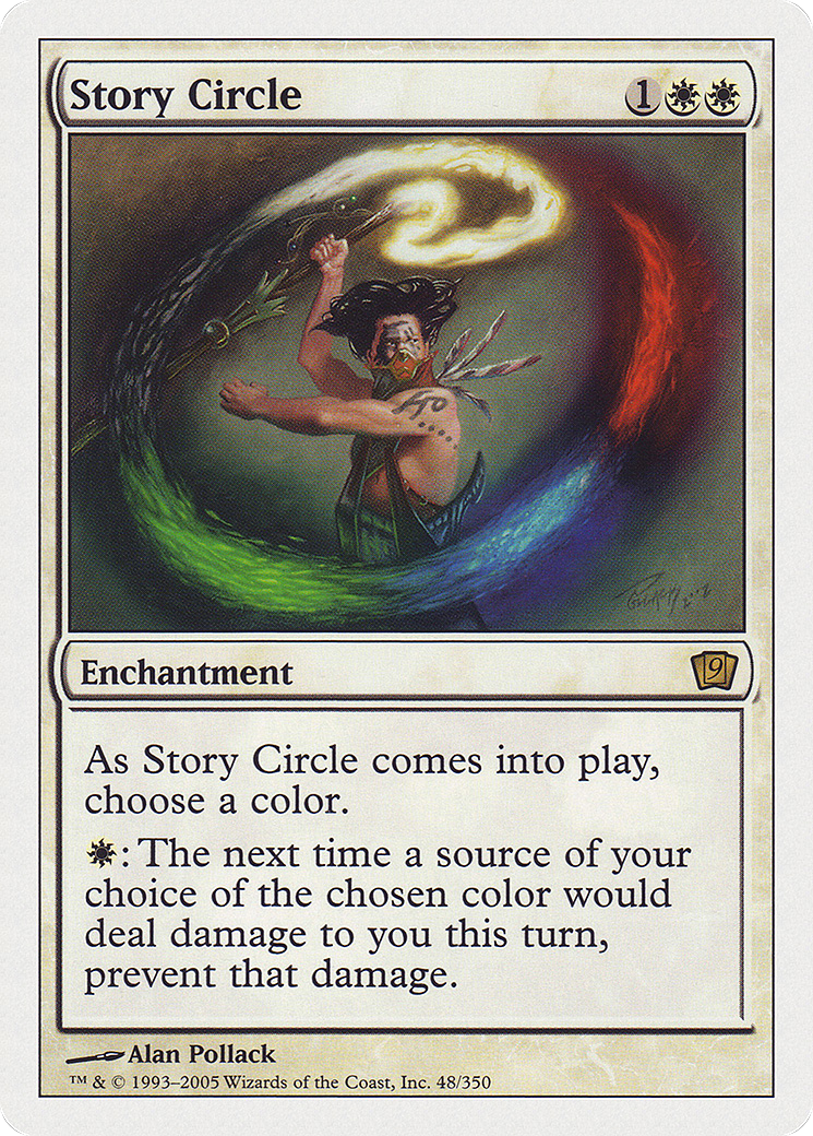 Story Circle (9ED-048) [9th Edition] Foil MTG Single Wizards of the Coast