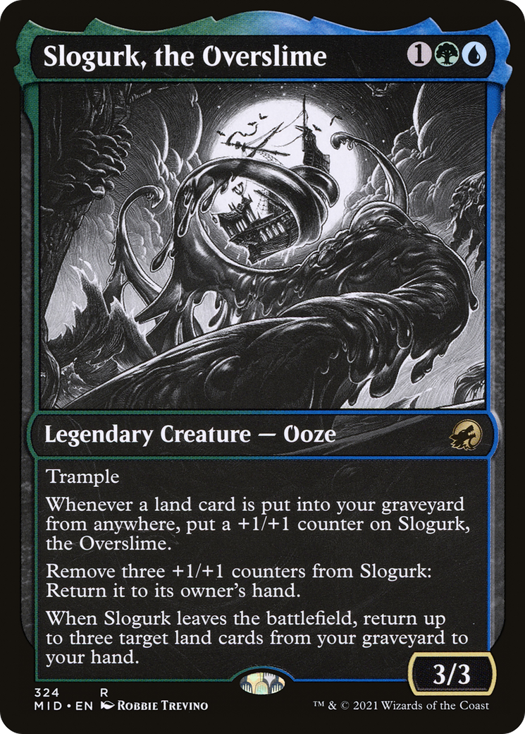 Slogurk, the Overslime (MID-324) [Innistrad: Midnight Hunt] (Showcase) MTG Single Wizards of the Coast
