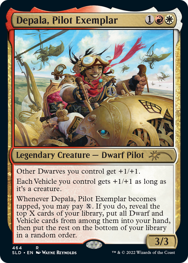 Depala, Pilot Exemplar (SLD-464) [Secret Lair] Drop MTG Single Wizards of the Coast