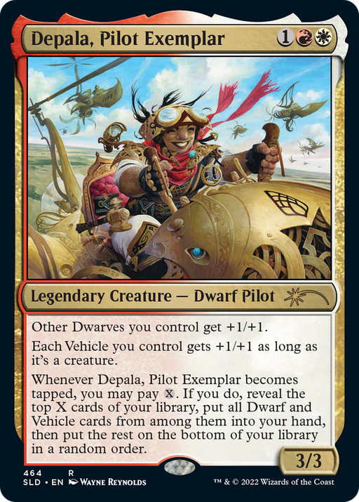 Depala, Pilot Exemplar (SLD-464) [Secret Lair] Drop MTG Single Wizards of the Coast