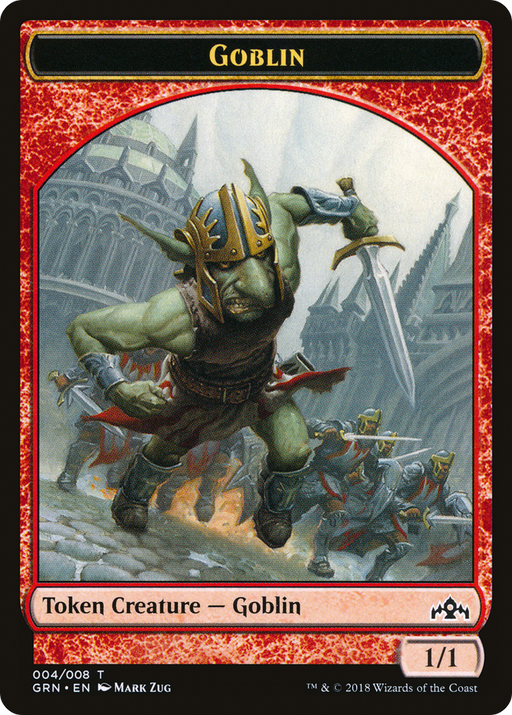Goblin (GRN-004) [Tokens] Guilds of Ravnica Tokens MTG Single Wizards of the Coast