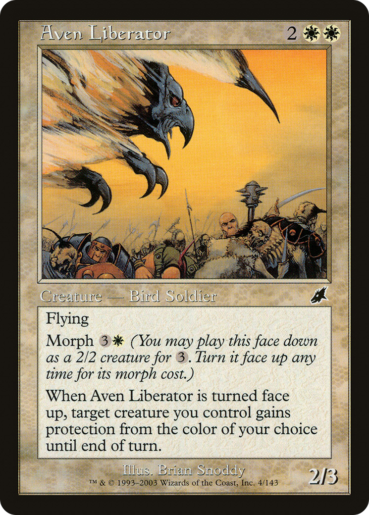 Aven Liberator (SCG-004) [Scourge] MTG Single Wizards of the Coast