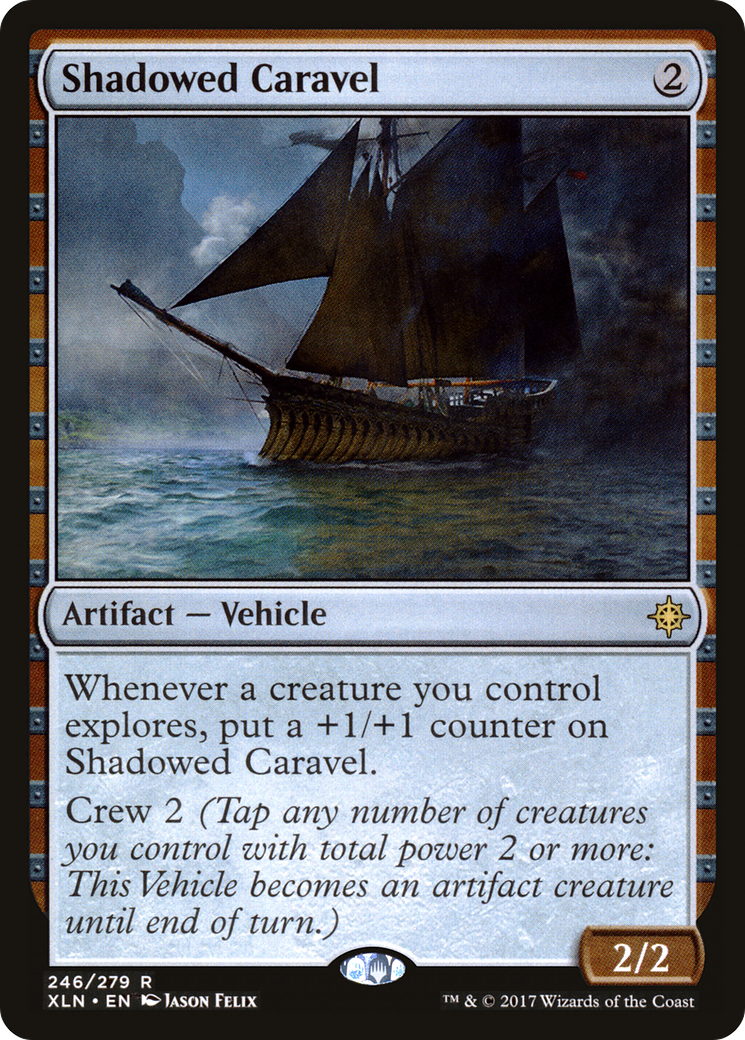 Shadowed Caravel (XLN-246) [Ixalan] MTG Single Wizards of the Coast