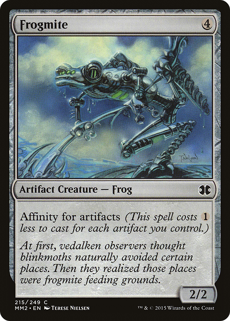 Frogmite (MM2-215) [Modern Masters 2015] Foil MTG Single Modern Masters 2015
