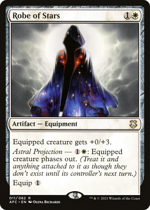 Robe of Stars (AFC-011) [Forgotten Realms Commander] MTG Single Wizards of the Coast