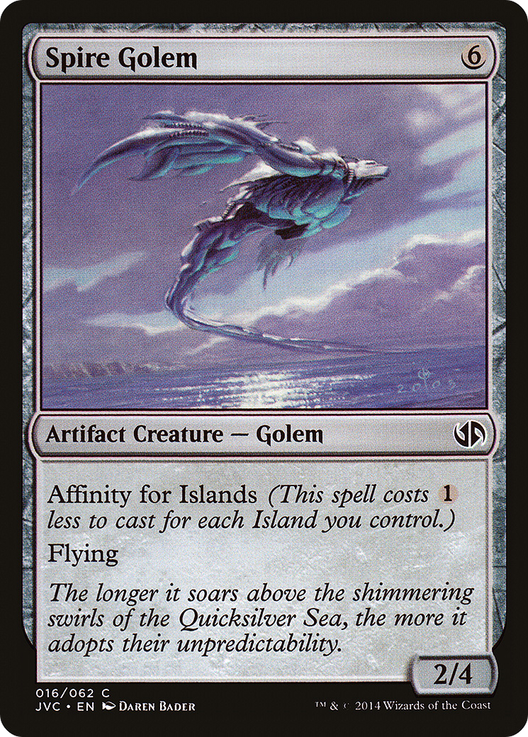 Spire Golem (DD3-016) [Misc] Duel Decks Anthology: Jace vs. Chandra MTG Single Wizards of the Coast