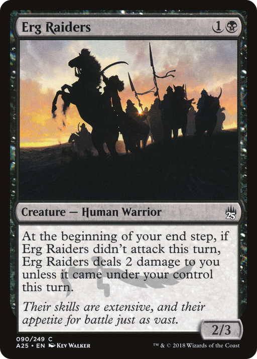 Erg Raiders (A25-090) [Masters 25] MTG Single Wizards of the Coast