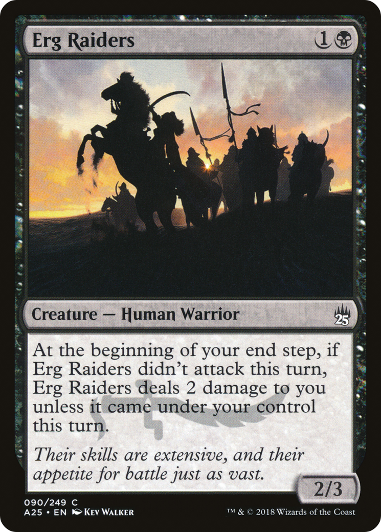 Erg Raiders (A25-090) [Masters 25] Foil MTG Single Wizards of the Coast