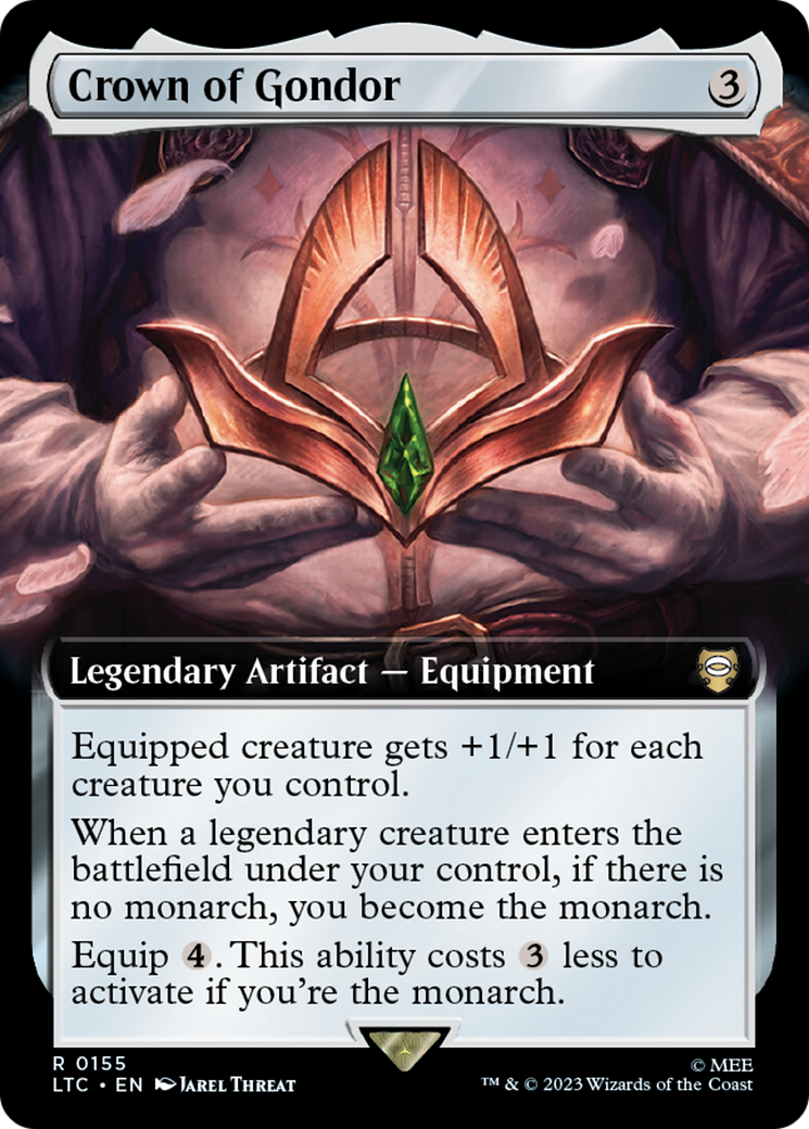 Crown of Gondor (LTC-155) [Tales of Middle-earth Commander] (Extended Art) MTG Single Wizards of the Coast