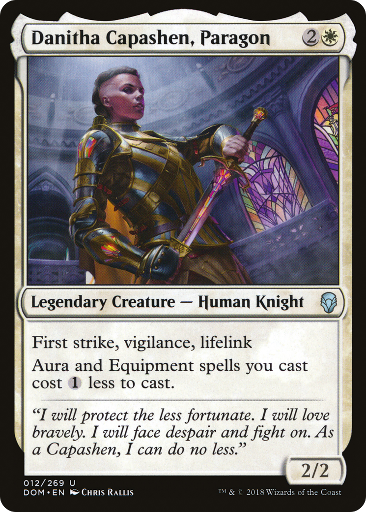 Danitha Capashen, Paragon (DOM-012) [Dominaria] Foil MTG Single Wizards of the Coast