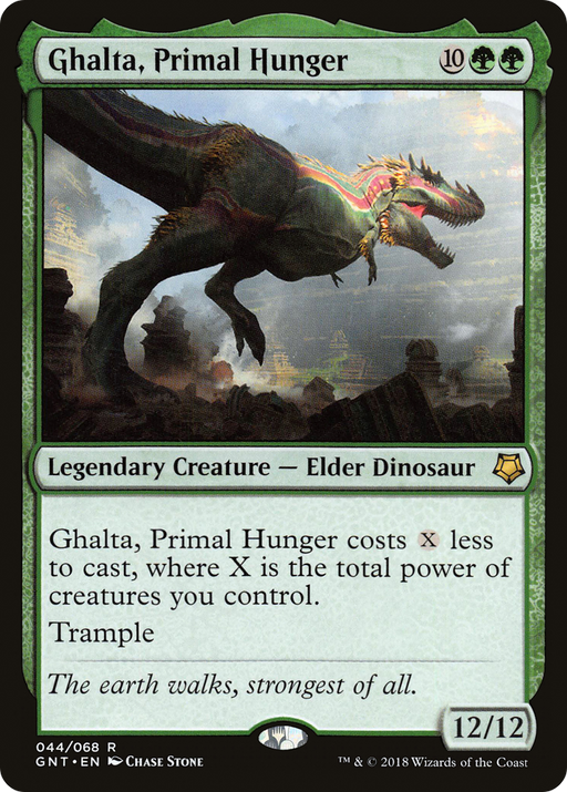 Ghalta, Primal Hunger (GNT-044) [Misc] Game Night MTG Single Wizards of the Coast