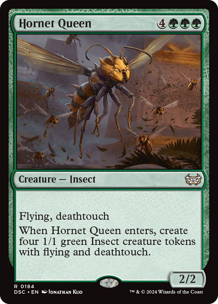 Hornet Queen (DSC-184) [Duskmourn: House of Horror Commander] MTG Single Wizards of the Coast
