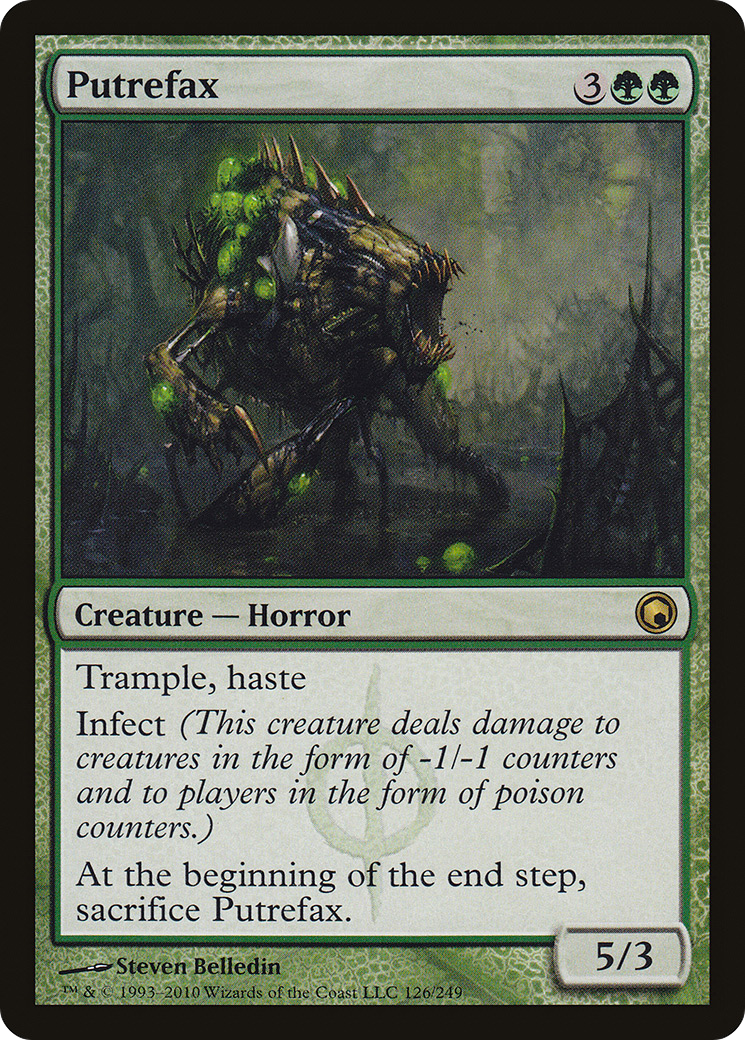 Putrefax (SOM-126) [Scars of Mirrodin] Foil MTG Single Wizards of the Coast