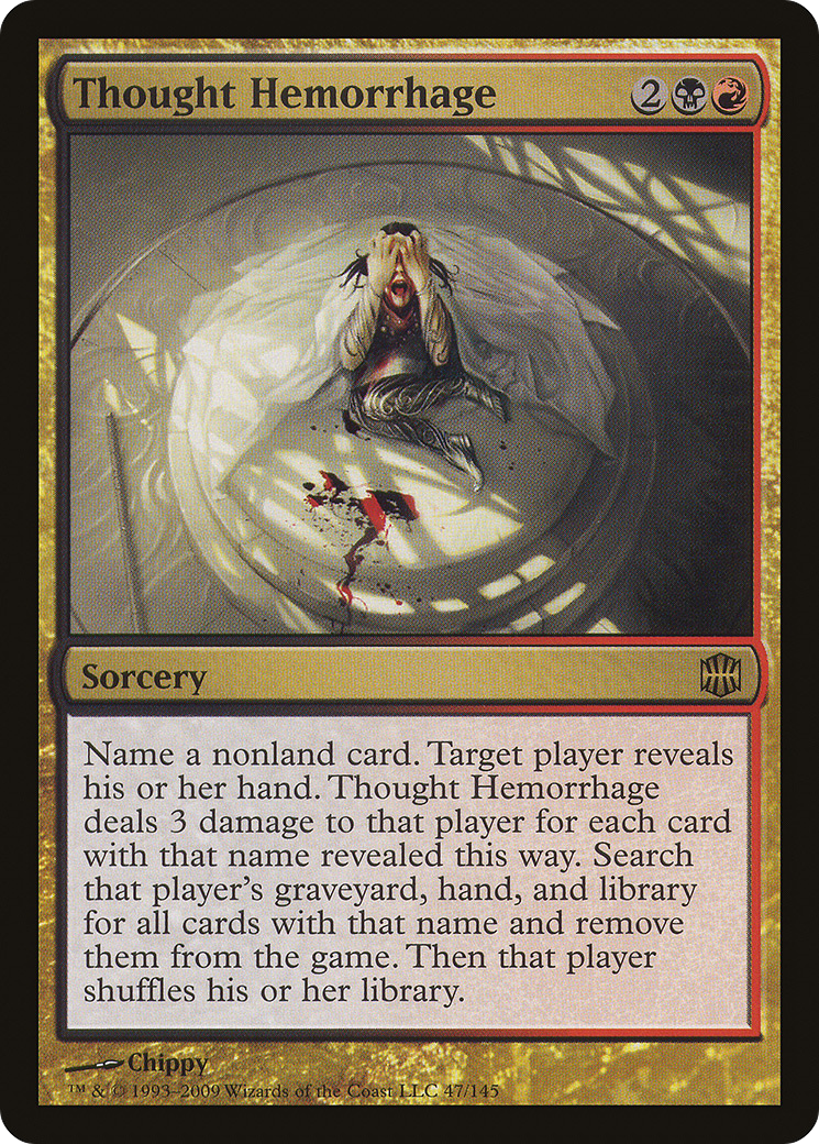 Thought Hemorrhage (ARB-047) [Alara Reborn] MTG Single Wizards of the Coast
