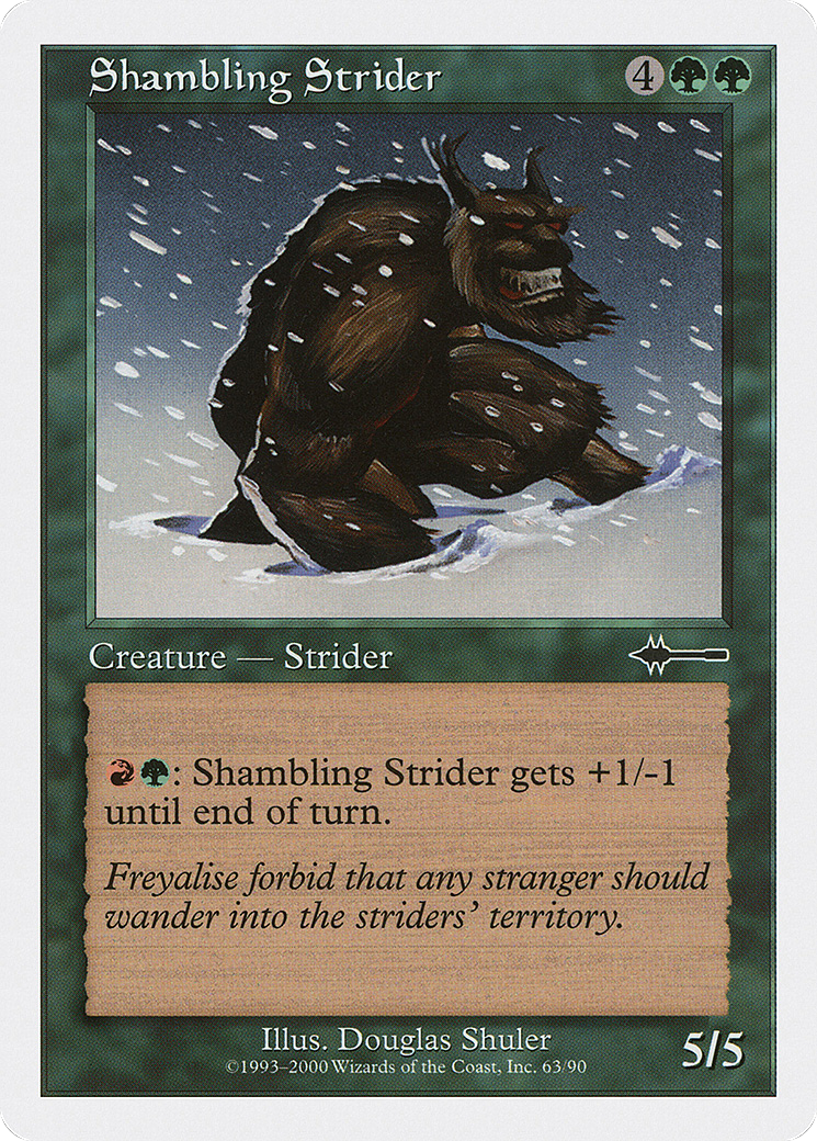 Shambling Strider (BTD-063) [Misc] Beatdown Box Set MTG Single Wizards of the Coast