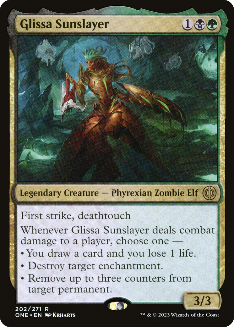Glissa Sunslayer (ONE-202) [Phyrexia: All Will Be One] MTG Single Wizards of the Coast