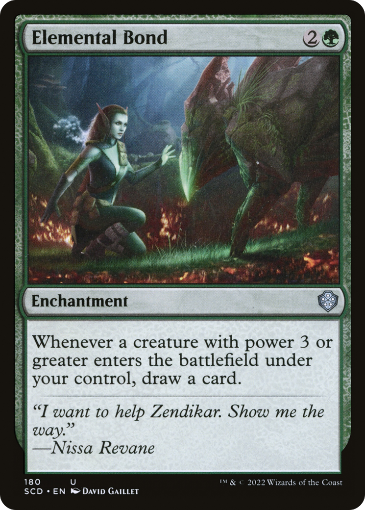 Elemental Bond (SCD-180) [Starter Commander Decks] MTG Single Wizards of the Coast